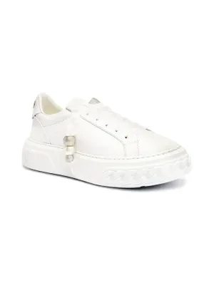 Casadei Skórzane sneakersy Salento
