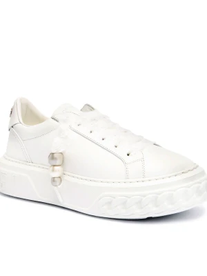 Casadei Skórzane sneakersy Salento