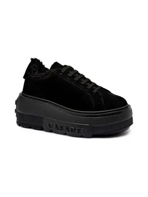 Casadei Skórzane sneakersy | shearling