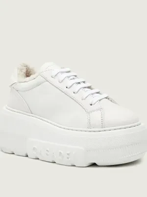 Casadei Skórzane sneakersy VAL VALSENALES | shearling
