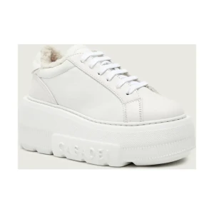 Casadei Skórzane sneakersy VAL VALSENALES | shearling