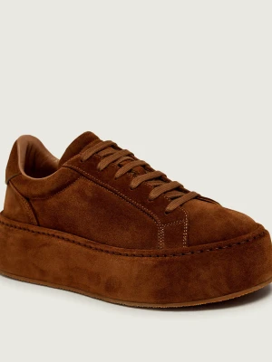 Casadei Sneakersy Renna | zamsz brązowy