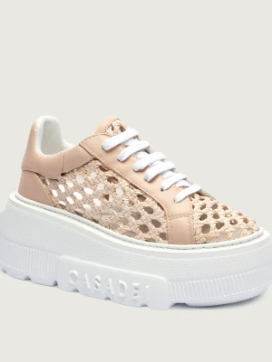 Casadei Sneakersy VERSILIA | z dodatkiem skóry