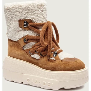 Casadei Śniegowce Nexus | shearling | zamsz