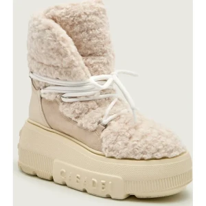 Casadei Śniegowce Senales | shearling | zamsz
