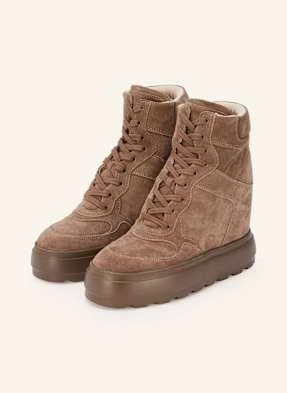 Casadei Wysokie Sneakersy braun