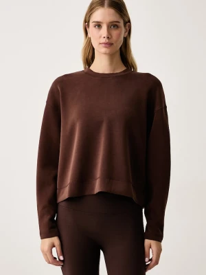 Casall bluza sportowa damska z modalem brązowy