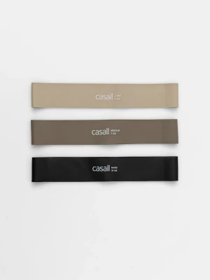 Casall gumy oporowe do ćwiczeń 3-pack czarny
