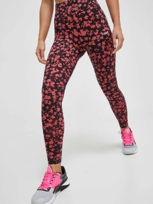 Casall legginsy treningowe kolor różowy wzorzyste