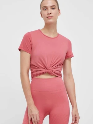 Casall t-shirt treningowy różowy