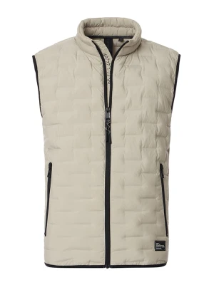 CASAMODA Kamizelka pikowana w kolorze beżowym rozmiar: M