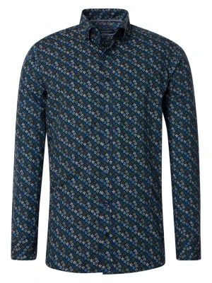 CASAMODA Koszula - Casual fit - w kolorze granatowym rozmiar: M