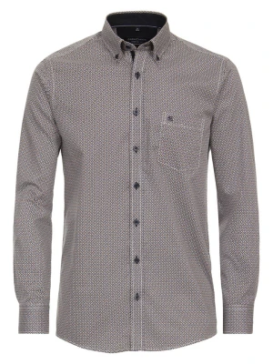 CASAMODA Koszula - Comfort fit - w kolorze czarno-jasnobrązowym rozmiar: 3XL