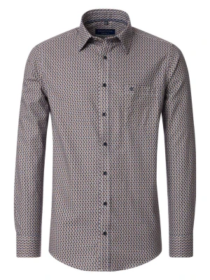 CASAMODA Koszula - Comfort fit - w kolorze granatowo-jasnobrązowym rozmiar: XL