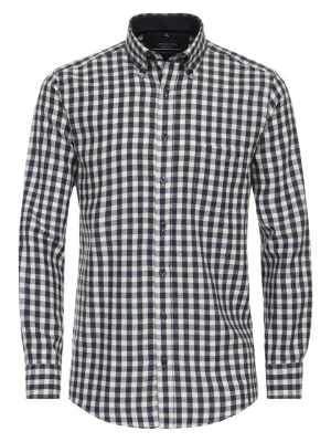 CASAMODA Koszula - Comfort fit - w kolorze granatowo-kremowym rozmiar: 7XL