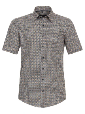 CASAMODA Koszula - Regular fit - w kolorze pomarańczowo-granatowym rozmiar: XL