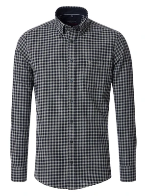 CASAMODA Koszula w kolorze beżowo-granatowym rozmiar: XL