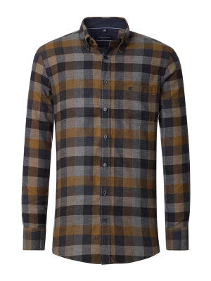 CASAMODA Koszula w kolorze jasnobrązowo-granatowym rozmiar: XXL