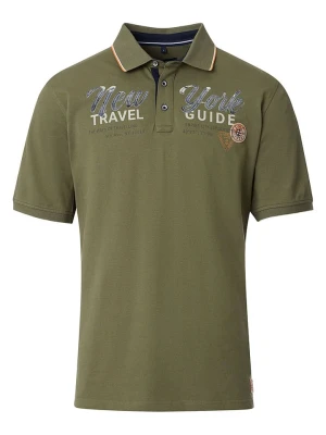 CASAMODA Koszulka polo w kolorze khaki rozmiar: L
