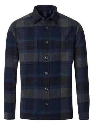 CASAMODA Kurtka koszulowa w kolorze granatowo-czarno-antracytowym rozmiar: L