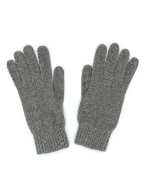 Cashmere95 Rękawiczki w kolorze szarobrązowym rozmiar: onesize