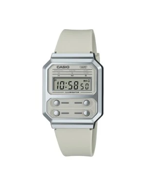 Casio Zegarek A100WEF-8AEF Szary
