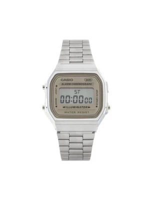 Casio Zegarek A168WA-8AYES Srebrny