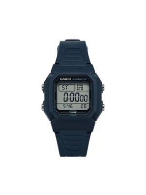 Casio Zegarek Digital W-800H-2AVES Granatowy