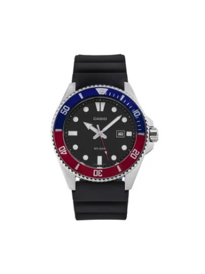 Casio Zegarek Duro Diver MDV-107-1A3VEF Czarny