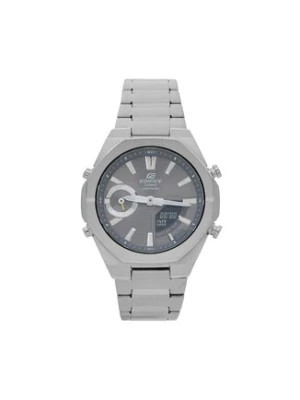 Casio Zegarek Edefice ECB-S10D-8AEF Srebrny