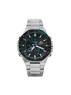 Casio Zegarek Edifice Racing ECB-950DB-1AEF Srebrny