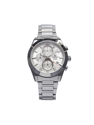 Casio Zegarek Edifice Sapphire Chronograph EFB-710D-7AVUEF Srebrny