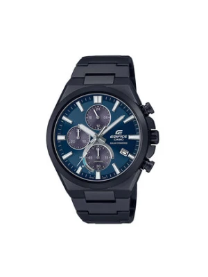 Casio Zegarek Edifice Solar Powered Chronograph EFS-S630DC-2AVUEF Czarny