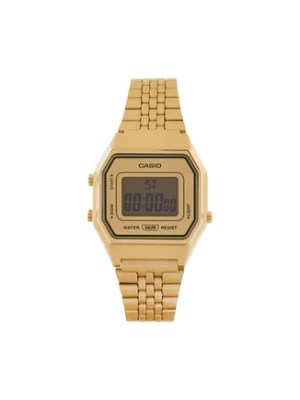 Casio Zegarek LA680WEGV-9AEF Złoty