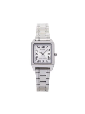 Casio Zegarek LTP-B150D-7BEF Srebrny