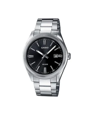 Casio Zegarek MTP-1302D-1A1VEF Srebrny