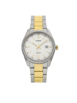 Casio Zegarek MTP-1302SG-7AVEF Srebrny