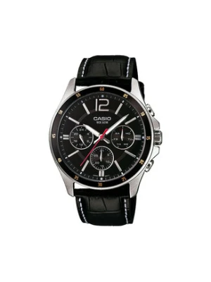 Casio Zegarek MTP-1374PL-1AVEF Czarny
