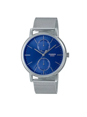 Casio Zegarek MTP-B310M -2AVEF Srebrny