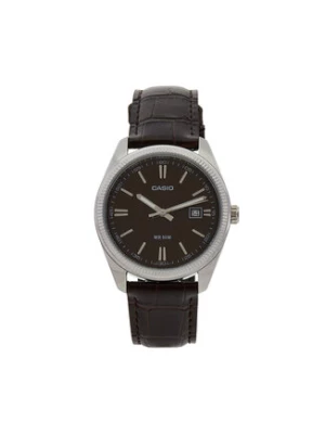 Casio Zegarek Timeless Collection MTP-1302PL-5AVEF Brązowy