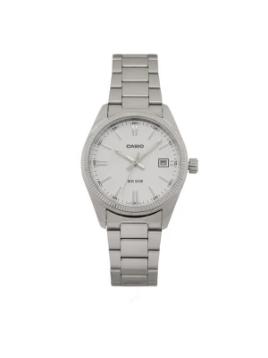 Casio Zegarek UTP-1302PD-7AVEF Srebrny