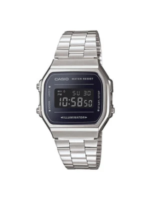 Casio Zegarek Vintage A168WEM-1EF Srebrny