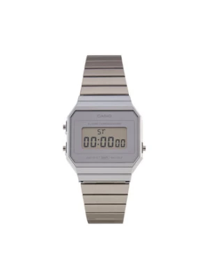 Casio Zegarek Vintage A700WEV-7AEF Srebrny