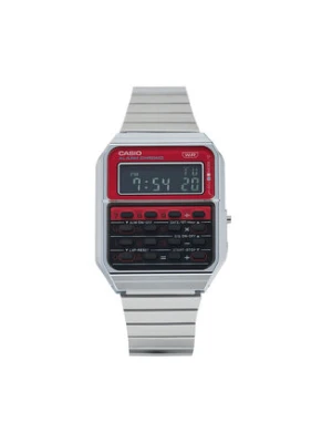 Casio Zegarek Vintage CA-500WE-4BEF Srebrny