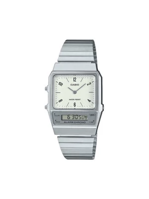 Casio Zegarek Vintage Edgy AQ-800E-7A2EF Srebrny