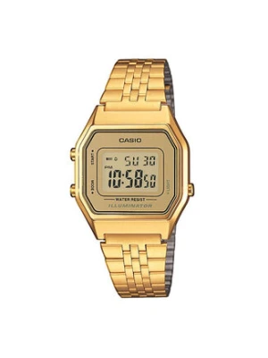Casio Zegarek Vintage LA680WEGA-9ER Złoty