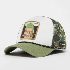 Casquette Trucker One Piece Zoro Camo, markiCapslab, Czapki, w kolorze wielokolorowy, rozmiar: