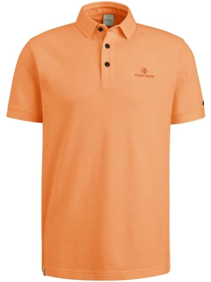 CAST IRON Koszulka polo w kolorze pomarańczowym rozmiar: M