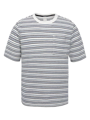 CAST IRON Koszulka w kolorze niebiesko-czarno-kremowym rozmiar: XL