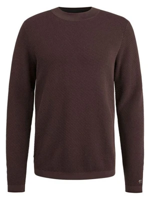 CAST IRON Sweter w kolorze brązowym rozmiar: 3XL